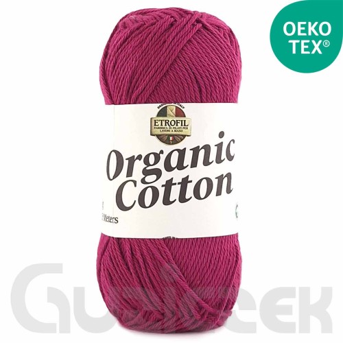 Włóczka Etrofil Organic Cotton 76154 jagodowy