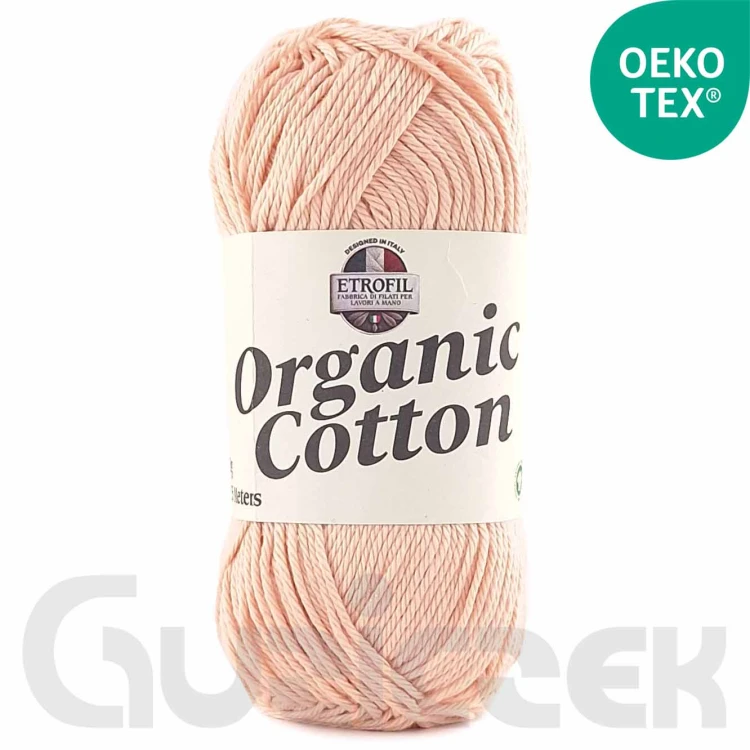Włóczka Etrofil Organic Cotton 72284 pudrowy