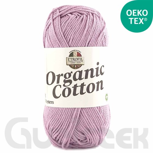 Włóczka Etrofil Organic Cotton 76148 lawendowy