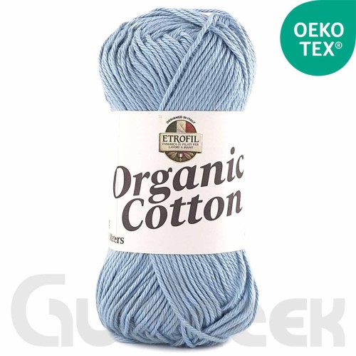 Włóczka Etrofil Organic Cotton 75425 błękitny