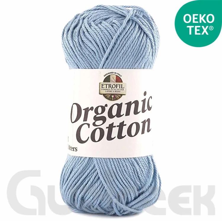 Włóczka Etrofil Organic Cotton 75425 błękitny
