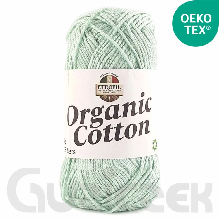 Włóczka Etrofil Organic Cotton 74381 miętowy