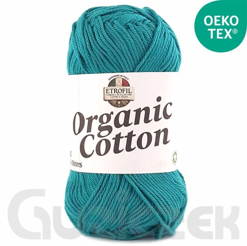 Włóczka Etrofil Organic Cotton 74379 szmaragdowy