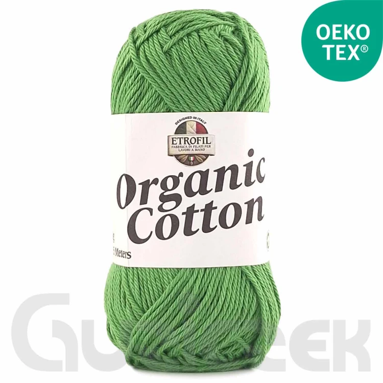 Włóczka Etrofil Organic Cotton 74377 zielony