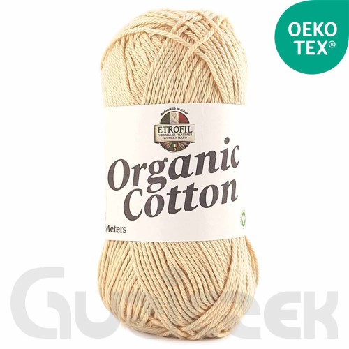Włóczka Etrofil Organic Cotton 77220 jasny ciepły beż