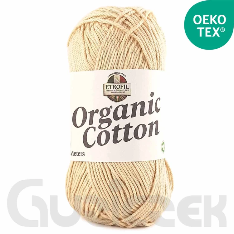 Włóczka Etrofil Organic Cotton 77220 jasny ciepły beż