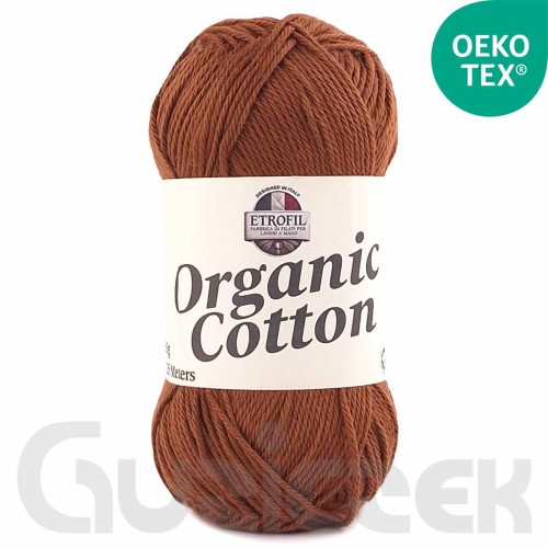Włóczka Etrofil Organic Cotton 77222 jasny brązowy