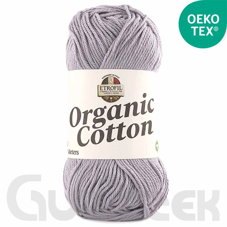 Włóczka Etrofil Organic Cotton 79214 popielaty