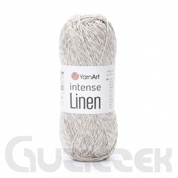Włóczka YarnArt Intense Linen 4100 naturalny