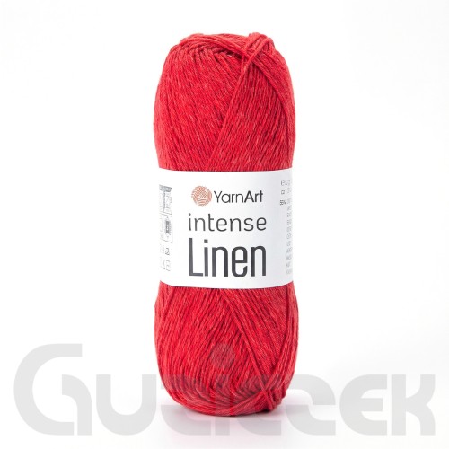 Włóczka YarnArt Intense Linen 4114 czerwony