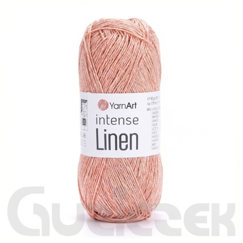 Włóczka YarnArt Intense Linen 4105 brudna brzoskwinia