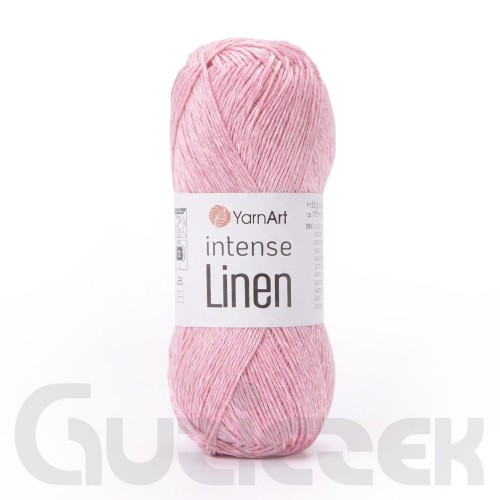 Włóczka YarnArt Intense Linen 4109 jasny różowy