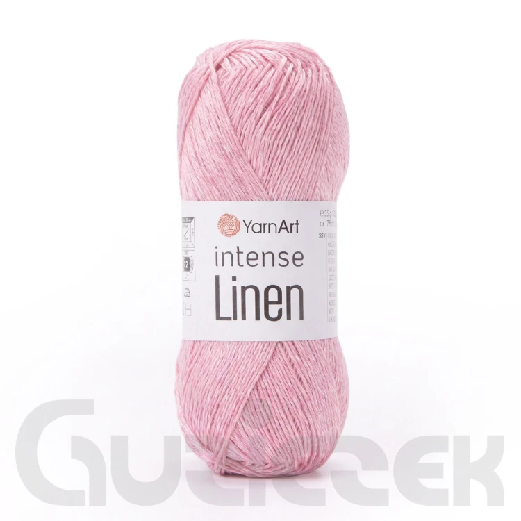 Włóczka YarnArt Intense Linen 4109 jasny różowy