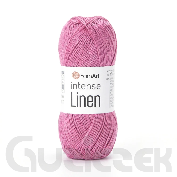 Włóczka YarnArt Intense Linen 4108 wrzosowy