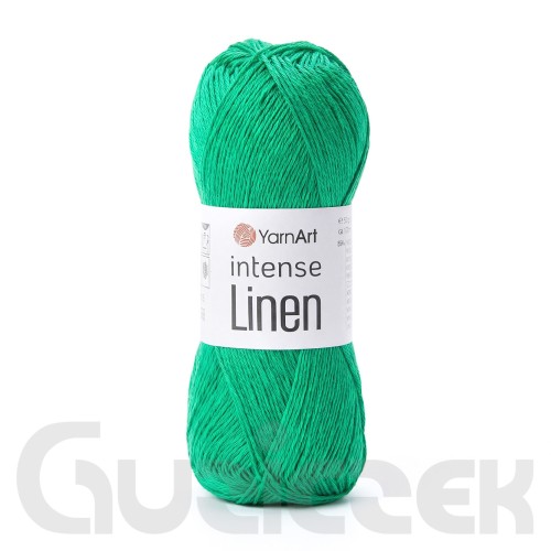 Włóczka YarnArt Intense Linen 4126 zielony