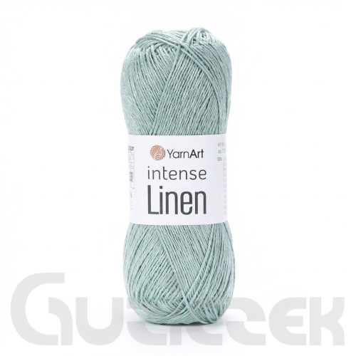Włóczka YarnArt Intense Linen 4122 jasna szałwia