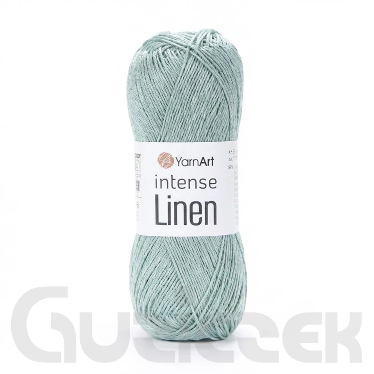 Włóczka YarnArt Intense Linen 4122 jasna szałwia