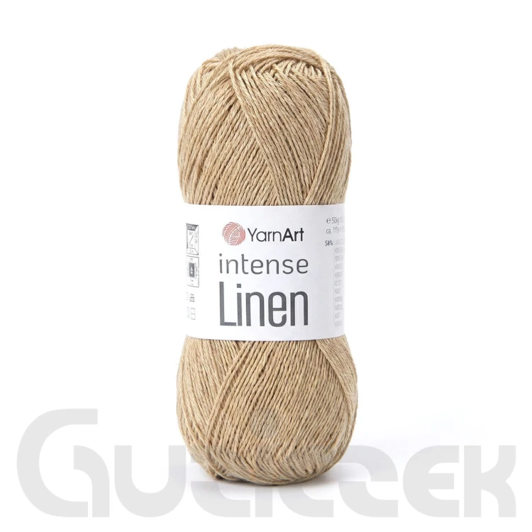 Włóczka YarnArt Intense Linen 4104 beżowy