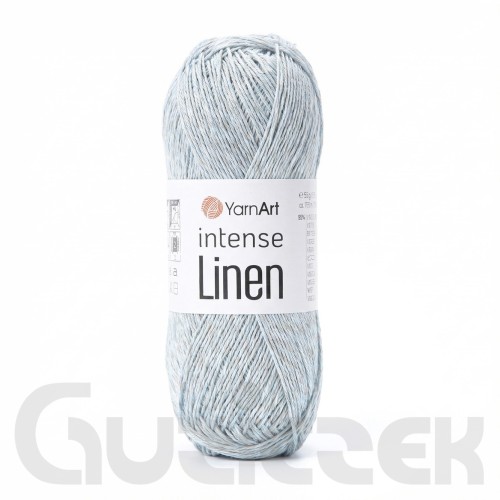 Włóczka YarnArt Intense Linen 4133 jasny szary