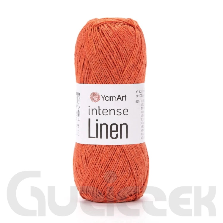 Włóczka YarnArt Intense Linen 4113 rudy