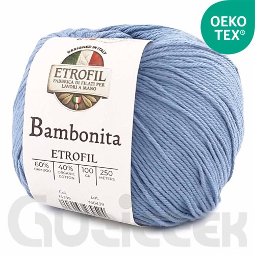 Włóczka Etrofil Bambonita 75399 niebieski
