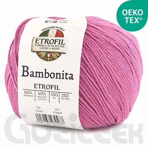 Włóczka Etrofil Bambonita 73432 różowy