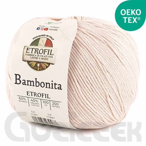 Włóczka Etrofil Bambonita 71076 pudrowy