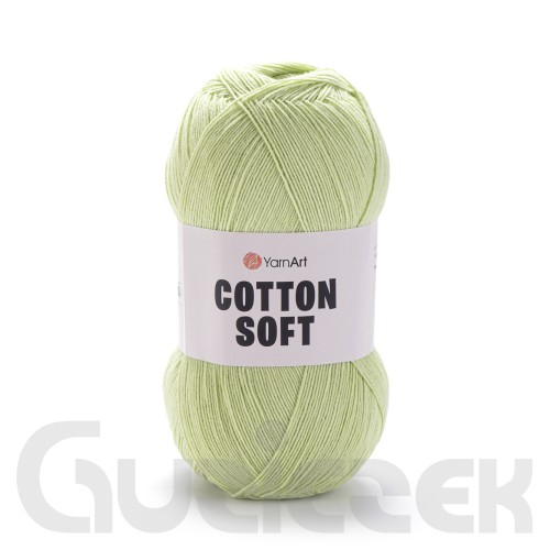 Włóczka YarnArt Cotton soft 11 pistacjowy