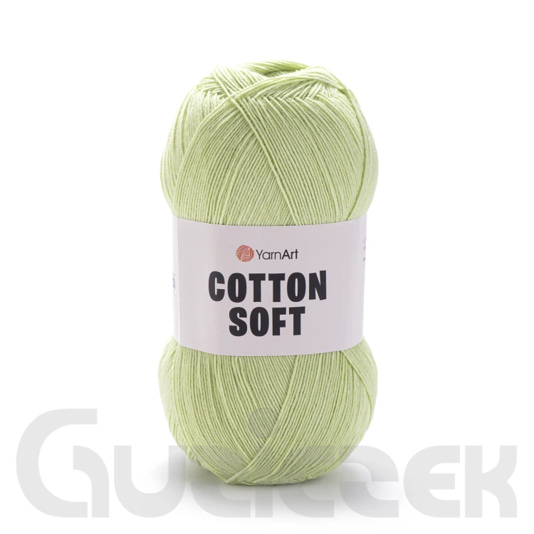 Włóczka YarnArt Cotton soft 11 pistacjowy