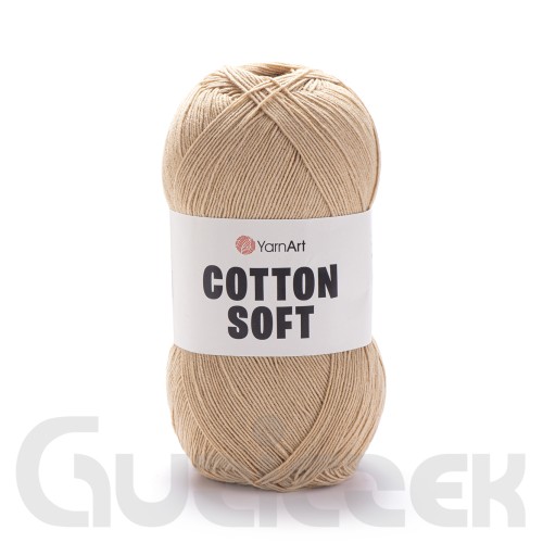 Włóczka YarnArt Cotton soft 07 ciepły beżowy