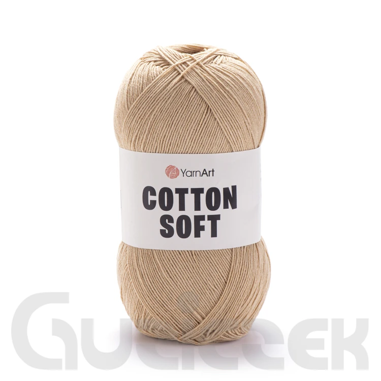 Włóczka YarnArt Cotton soft 07 ciepły beżowy
