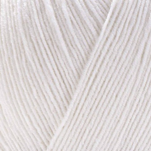 Włóczka YarnArt Cotton soft 01 biały
