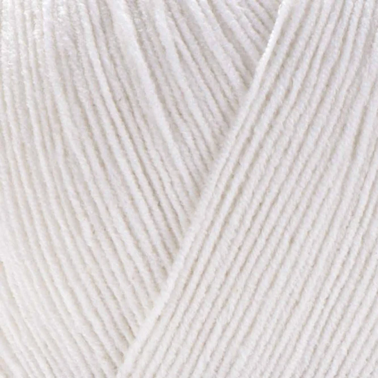 Włóczka YarnArt Cotton soft 01 biały