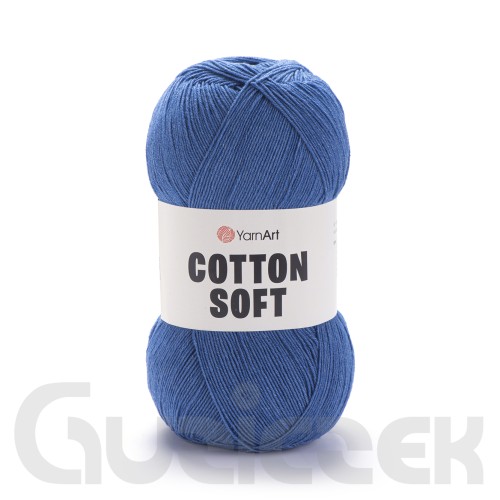 Włóczka YarnArt Cotton soft 17 ciemny niebieski