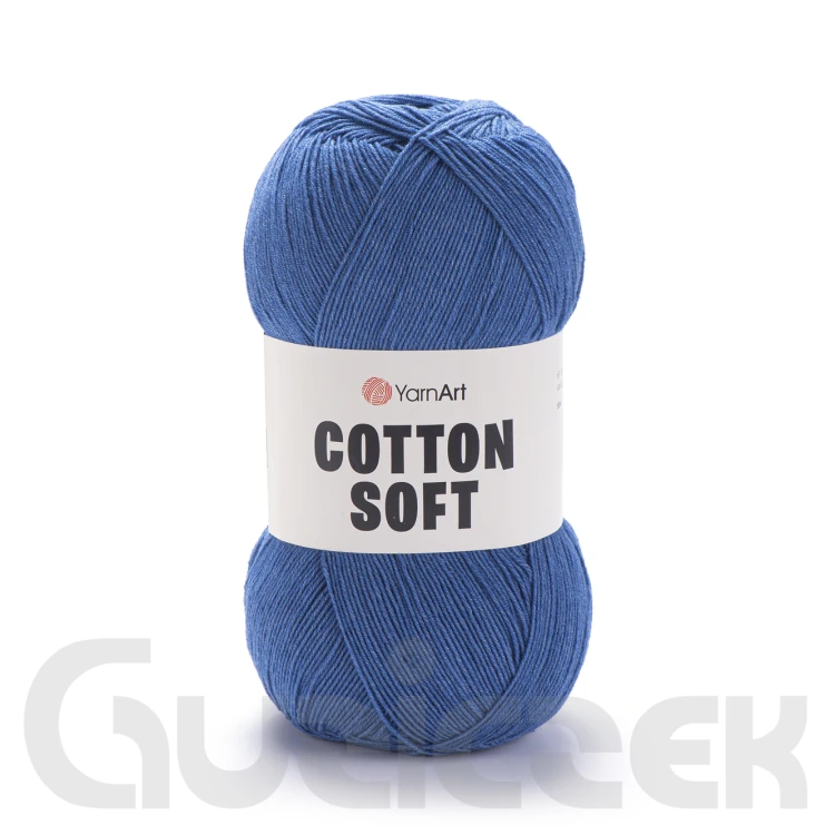 Włóczka YarnArt Cotton soft 17 ciemny niebieski
