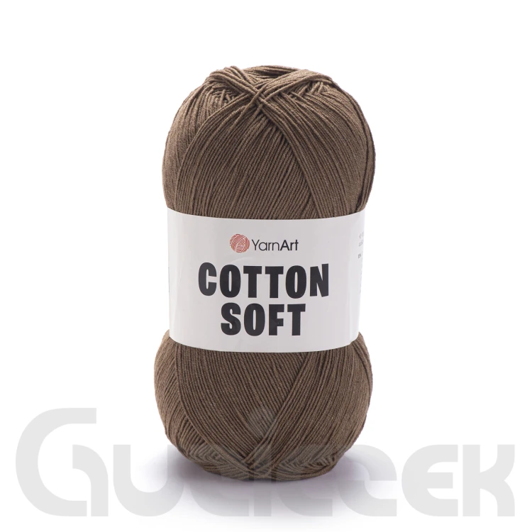 Włóczka YarnArt Cotton soft 40 orzechowy