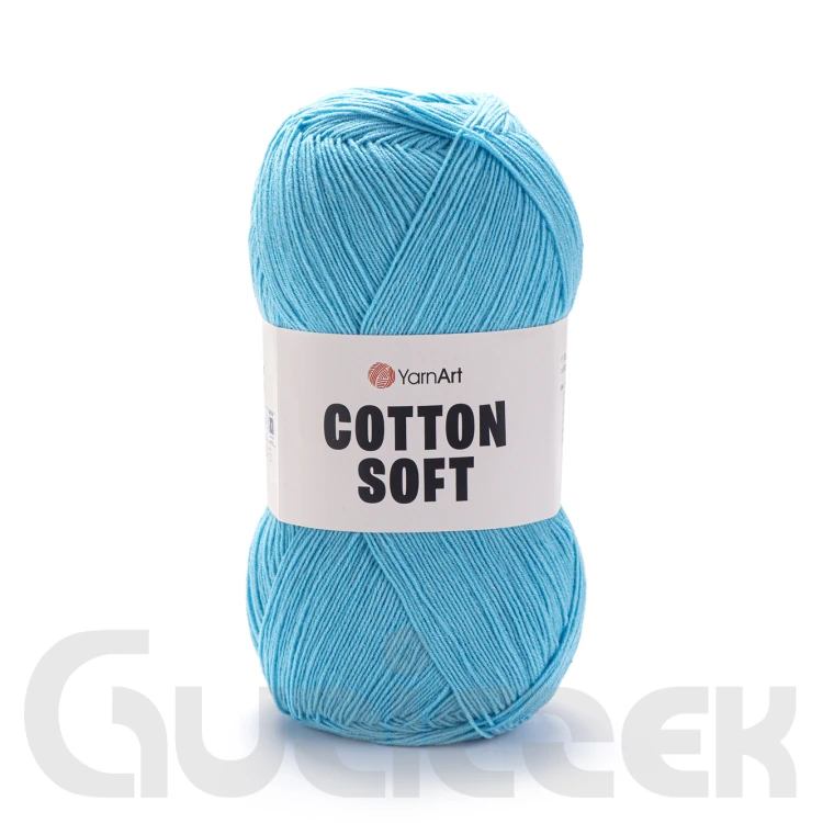 Włóczka YarnArt Cotton soft 33 turkusowy