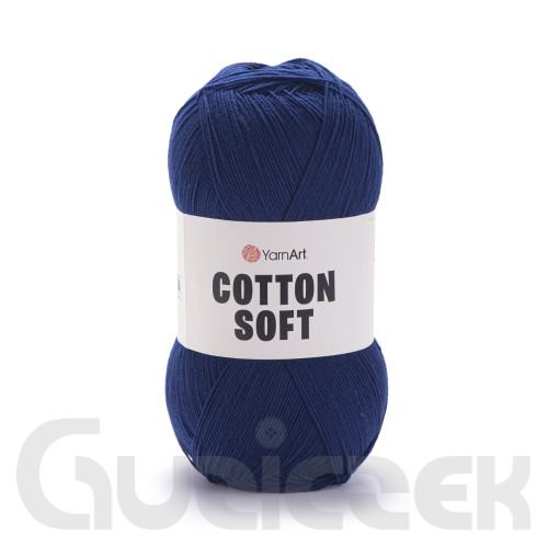 Włóczka YarnArt Cotton soft 54 granatowy
