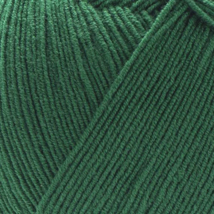 Włóczka YarnArt Cotton soft 52 ciemny zielony