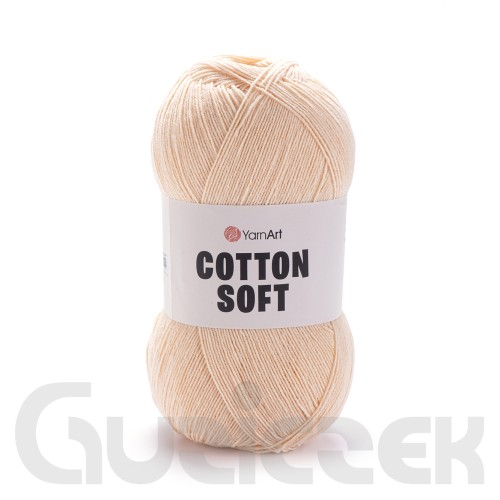 Włóczka YarnArt Cotton soft 73 brzoskwiniowy
