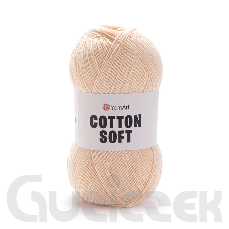 Włóczka YarnArt Cotton soft 73 brzoskwiniowy