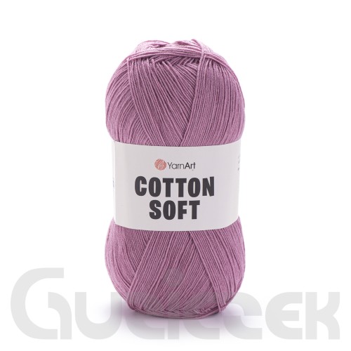 Włóczka YarnArt Cotton soft 65 wrzosowy