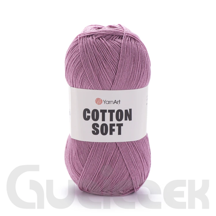 Włóczka YarnArt Cotton soft 65 wrzosowy