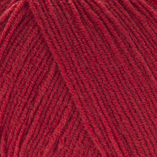 Włóczka YarnArt Cotton soft 90 intensywny czerwony