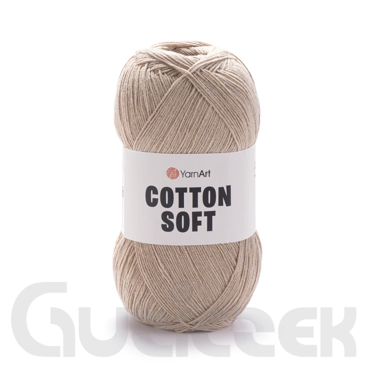 Włóczka YarnArt Cotton soft 87 beżowy