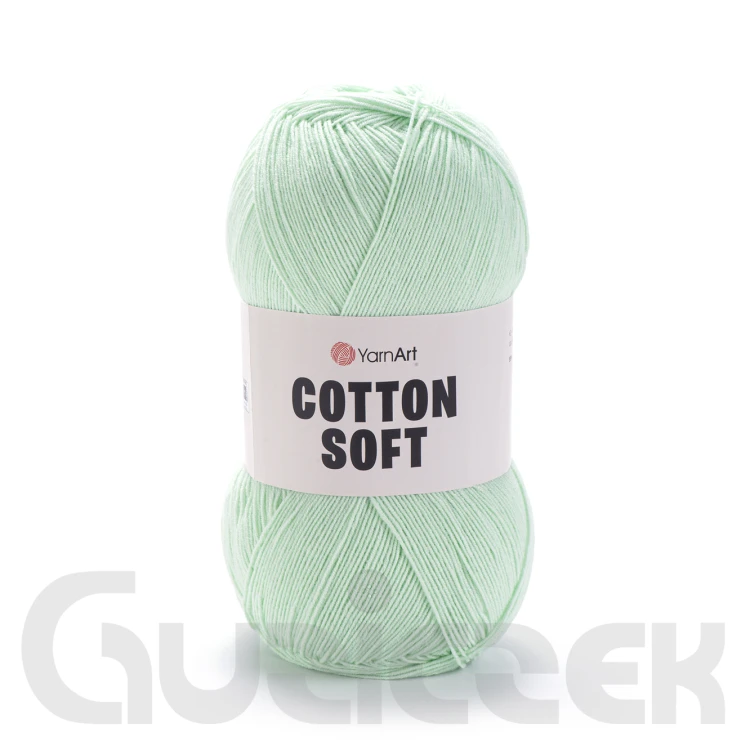 Włóczka YarnArt Cotton soft 79 miętowy