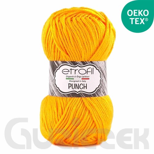 Włóczka Etrofil Punch 72107 żółty