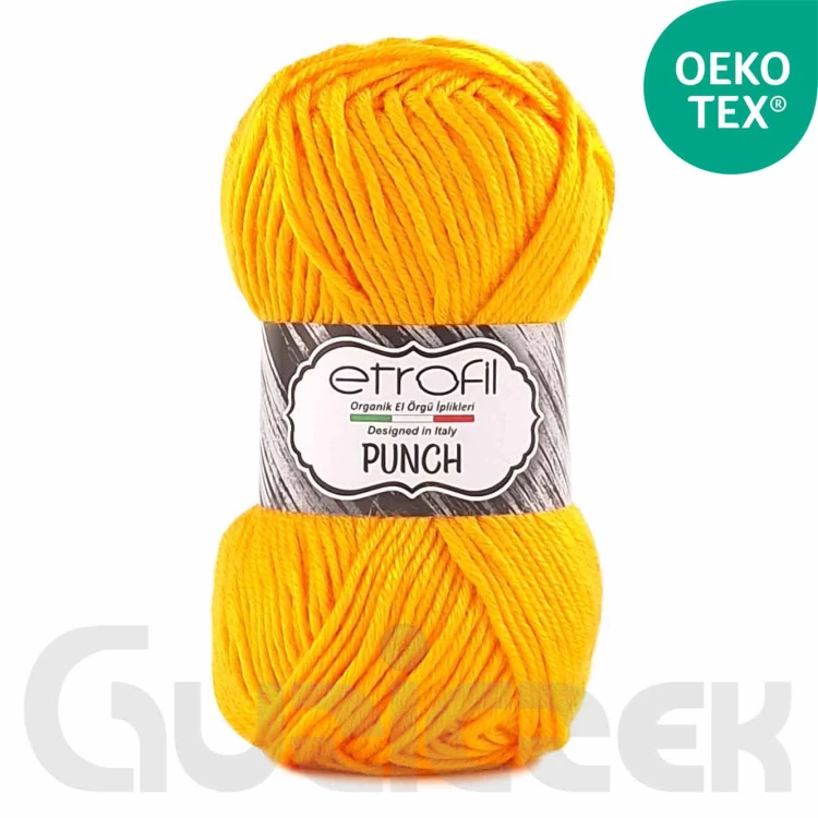 Włóczka Etrofil Punch 72107 żółty
