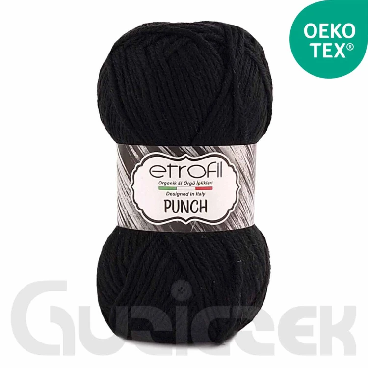 Włóczka Etrofil Punch 70964 czarny