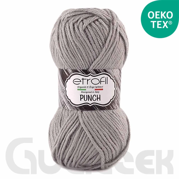 Włóczka Etrofil Punch 79077 szary
